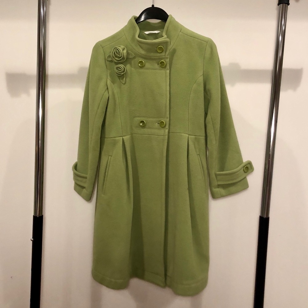 Garnet Hill Wool Trench Coat